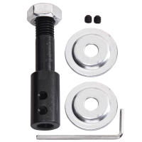 Adaptador De Eje Para Molienda Y Pulido 5-16mm Compatible Con Motor De Trabucazo Adaptador De Conexión Para Rueda De Molienda Metal Negro - details 9