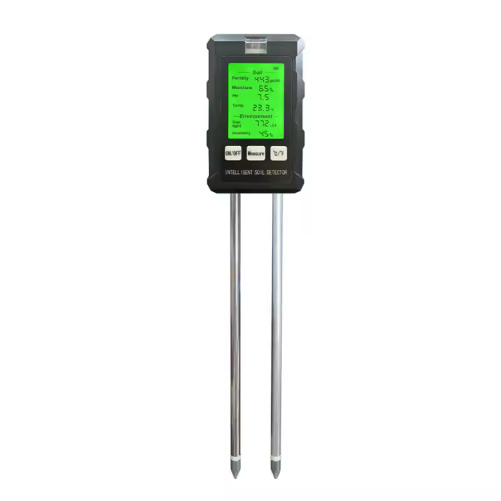 Medidor De Humedad Y Luz Solar PH Temperatura Humedad Sensor De Tierra Para Jardín Plantas Y Flores 6 En 1 - 1
