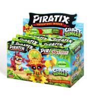 PIRATIX ADVENTURE WORLD Serie Crazy Jungle One Pack, Incluye 1 Figura y 1 accesorio con efecto neón (Caja 24 Sobres ) - details 0