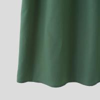 ZANZEA Vestido Midi De Manga Corta Para Mujer Estilo Retro Patchwork Largo Cuello En V Vestido Casual De Verano Sin Ajuste - details 9