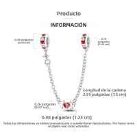 Encanto De Plata De 925 Para Pulsera Con Barco De Paseo Y Corazón Joyería Fina Para DIY Regalo Con Cuentas De Papel Y Rosas - details 168