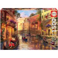 Educa - Puzzle de 1500 Piezas Atardecer en Venecia. Incluye Pegamento Fix Puzzle. + 14 años Educa17124 - details 0