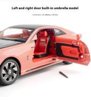 Modelo De Coche De Aleación Brillante 1:24 Rolls-Royce Juguete Coleccionable Para Enthusiasts De Los Vehículos Regalos Para Navidad/Cumpleaños - details 12