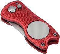 Herramienta de reparación de divot de golf con botón emergente y marcador de bola magnética, Ligero, portátil, mini herramienta de reparación de Divot - details 3