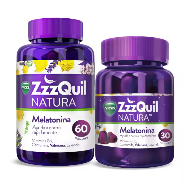 ZZZQUIL NATURA MELATONINA 60 + 30 GOMINOLAS - 1