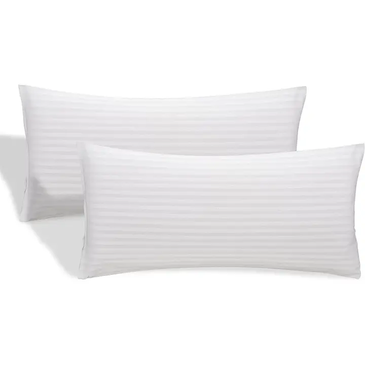 DECASATEXTIL®- Pack de 2 Funda de Almohada cutí, Extra Suave, con Cremallera Lateral - Transiprable, Anti-ácaros, Antibacteriano e hipoalergénica- Calidad de Hotel. - 1