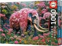 Educa - Puzzle de 1000 Piezas Elefante Floral, Incluye Pegamento Fix Puzzle. Medidas: 68 x 48 cm. + 14 años Educa 20229 - details 5