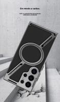 Funda De Cuero Electroplated Para Carga Inalámbrica Con Imán Para Samsung Galaxy S25 S24 S23 Ultra Protectora Y Antisuciedad - details 7