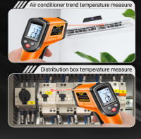 ANENG TH201 Termómetro Infrarrojo Digital Muestrador De Temperatura En Grados Celsius Termómetro No Contacto Sensibilidad Alta Para Uso Industrial - details 13