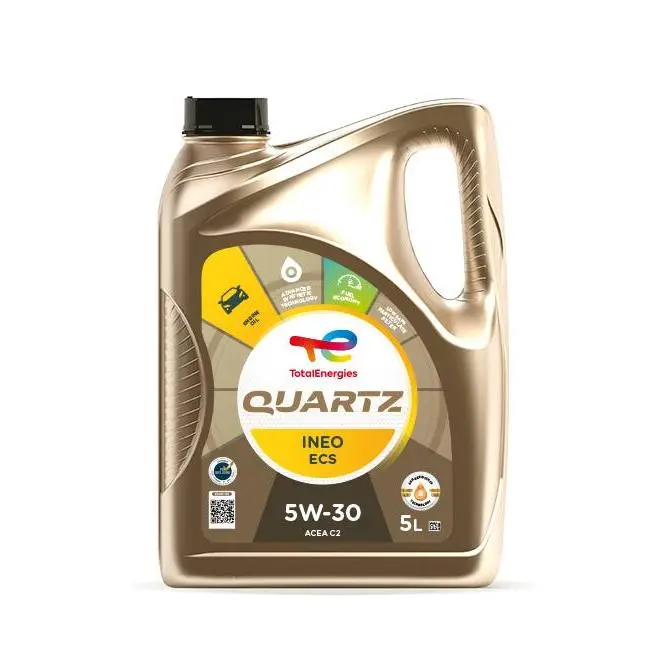 Aceite de Motor Lubricante Total 5w30  Quartz Ineo ECS 5 Litros - 1