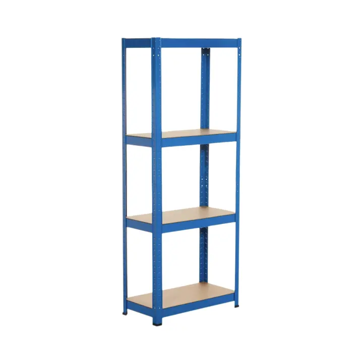 Estantería Metálica Modular con 4 Baldas Ajustables | Thinia Home | Estantería Uso Doméstico | Estantería Multiusos | Dimensiones 148x60x30cm | Aguanta hasta 240Kg - 1