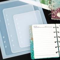 Molde De Silicona Para Cubierta De Cuaderno DIY 3PCS/Aset Compatible Con Tamaños A5 A6 A7 Molde Para Epoxy Resina De Producción - details 6