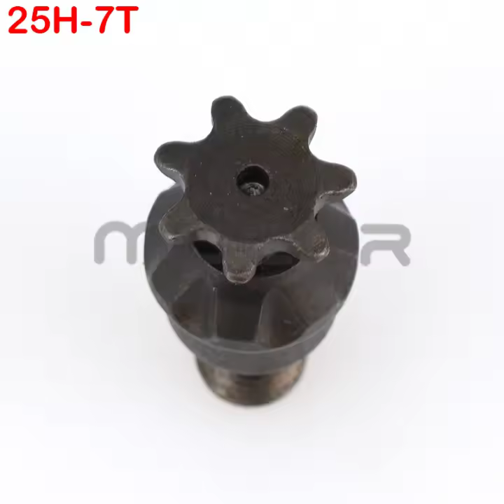 Mini Motocross 25H T8F Disco De Engranaje Delantero Para Motocicleta De Dos Tiempos 47cc 49cc Pocket Bike/ATV Modificación Con Engranaje De Piñón Y 6/7/8 Dientes - 1