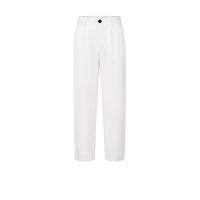 Pantalones De Boda Para Niños Slim Fit Preppy Style Polyester Viscosa Blanco Formales Para Fiesta Y Escuela Talla Verdadera - details 2