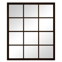 Espejo Ventana Fabricado en España – Mod Siena Industrial- Acabado Artesanal – Espejo de Pared Ideal para Salón, Recibidor... - details 0