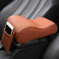 Almohadilla De Reposabrazos De Coche De Cuero Con Almacenamiento Y Bolsillo Espuma De Memoria Gruesa Consola Central Protección - details 13