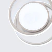 2PCS Lámpara de techo LED de aluminio doble redondo blanco 32W 27*22*6  luz blanca 220V 6500K - details 6