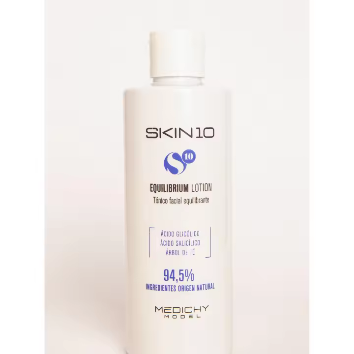 Skin10 Equilibrium Lotion · Tónico astringente · Medichy Model - 1
