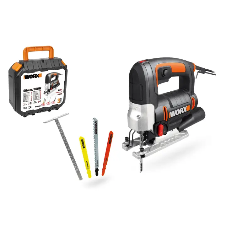 Worx WX478.1 Sierra de calar pendular 650W - 1