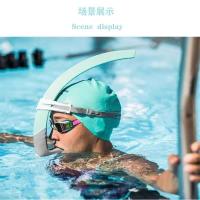 Tubo de respiración para entrenamiento de natación, ajustable al frente, para adultos, estilo libre, equipo de buceo y esnórquel profesional, fabricante - details 10