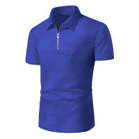 Traje Casual Para Hombre Verano European Y American Con Camisa De Encaje Sólido Y Pantalones Cortos Estilo Libre Con Cuello Redondo - details 5