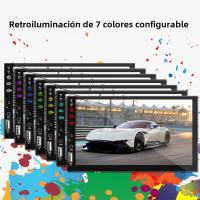 Reproductor Multimedia MP5 Para Coche HIPPBQCC 7 Pulgadas Pantalla Táctil FM ISO Entrada Auxiliar Bluetooth USB Línea De Espejo Universal 1 Din - details 8