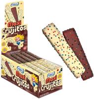 Vidal MAXI CRUJITOS CHOCO - NUBES/MARSHMELLOW ENVUELTOS DE CHOCOLATE - CAJA 75 UNIDADES - details 1