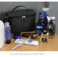 Bolsa De Viaje Impermeable Para Hombres Y Mujeres Gran Capacidad De Almacenamiento Portátil Maquillaje Y Toallitas Bolsa De Baño - details 6