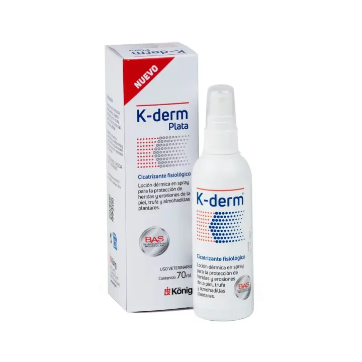 KONIG K derm (70 ml) - K-Derm Spray Protector Cutáneo para Mascotas - 1