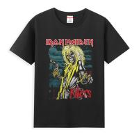 Camiseta De Hombre 2025 Hierro Estilo Casual Con Diseño De Cabeza De Powerslave Oversize Deportiva Camiseta Gráfica De Algodón Cómoda Para Callewear - details 4