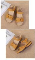 SP Sandalias de mujer de nuevo estil con Tacones de cuña, Suela Gruesa con Velcro, Talla big, sandalias de una Tira en stock, - details 13