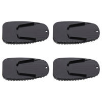 4pcs Almohadillas De Soporte Para Moto Negras Cojines Para Pies De Moto Arrastre Lateral De Motocicleta Accesorios De Motocicleta - details 6