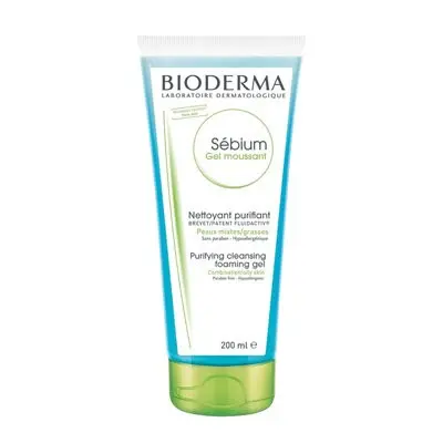 Gel Moussant Bioderma Sebium 200 Ml - Limpia Profundamente - 1