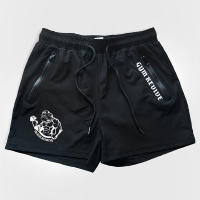 Shorts De Verano Para Hombre Con Estampado Secado Rápido Y Bolsillos Laterales Zipper Diseño Para Correr Baloncesto Entrenamiento En Gimnasio - details 7