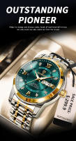 Reloj De Pulsera De Cuarzo Para Hombre Relogio Masculino De Lujo Deportivo Resistente Al Agua 30ATM Con Fecha Y Luz Térmica - details 0