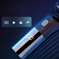 Afeitadora Eléctrica Rotatoria Para Hombres Fácil De Limpieza Tecnología Avanzada Regalo Ideal Para Día Del Padre - details 2
