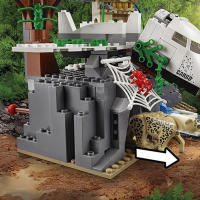 Bloques De Construcción Creativos De Helicóptero Y Coche De Exploración En El Árbol Serie De Aventura Para Niños Juguetes De Rompecabezas Educativos Regalos - details 1