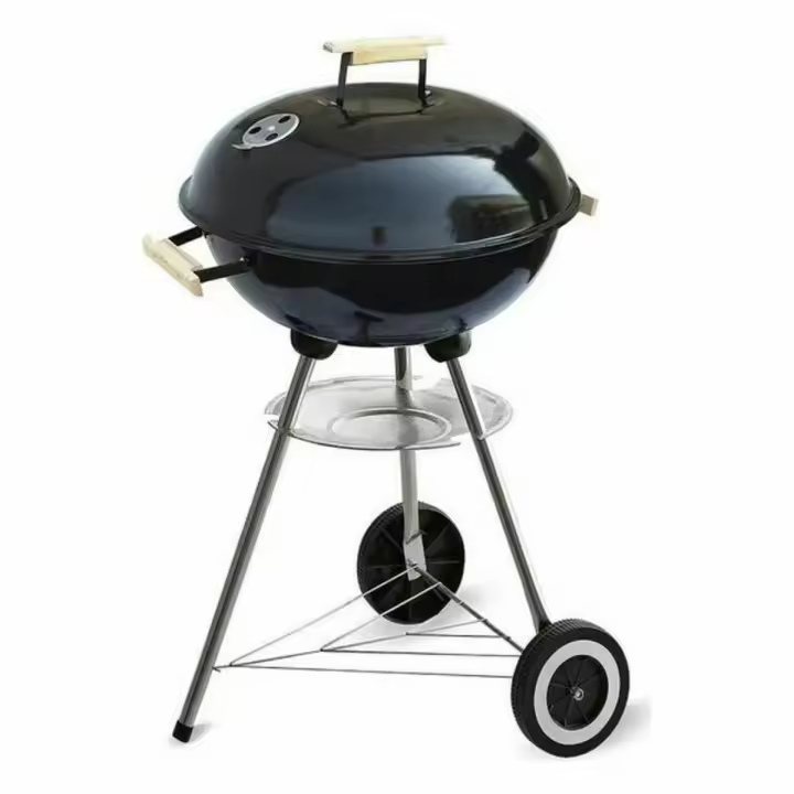 Barbacoa de Carbón con Tapa y Ruedas Algon VEN8433774694946 48 x 56 x 92 cm - 1