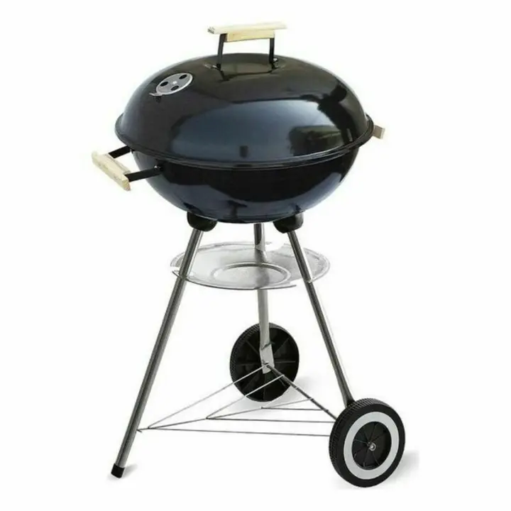 Barbacoa de Carbón con Tapa y Ruedas Algon VEN8433774694946 48 x 56 x 92 cm - 1