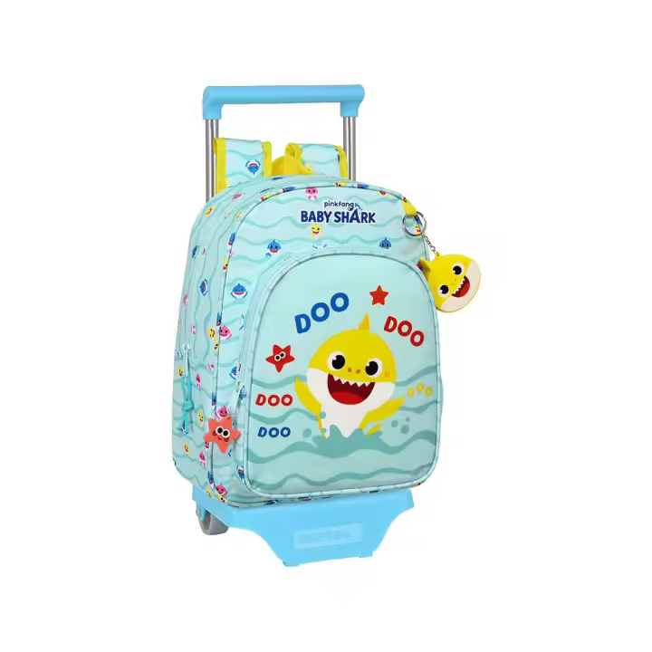 Mochila con Carro Baby Shark Beach Day Safta 612160020  mochilas y carteras - 1