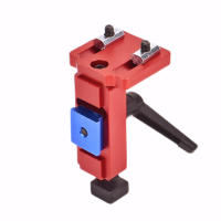 1Pc Conector De Aluminio Para Rieles De Madera En Trabajo Manual Herramienta De Fijación Para Mesa De Router Y Trabajo De Oficina - details 2