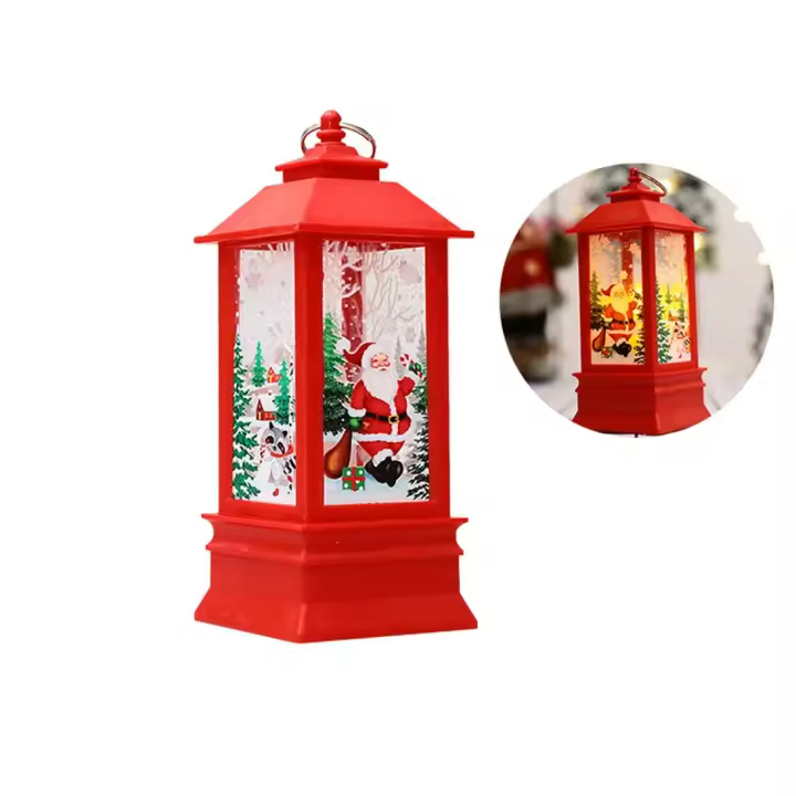 Lámpara De Santa Claus Para Navidad Decoración De Casa Luces De Viento Feliz Navidad Adornos Para Xmas Y Año Nuevo 2022-2023 - 1