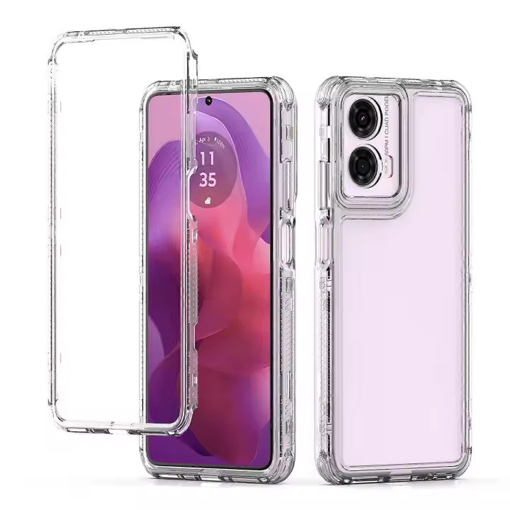 Caja transparente de acrílico para Motorola Moto G24 - 1
