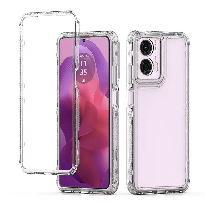 Caja transparente de acrílico para Motorola Moto G24 - 1