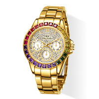 Relojes de mujer Relojes de cuarzo de lujo Reloj de pulsera creativo de moda impermeable - details 10