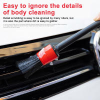 Kit De Limpieza Para Coche 5 Piezas Escobillas De Detalle Para Automóvil Herramientas De Limpieza De Tablero Accesorios De Salida De Aire - details 4