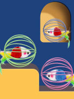 Juguete Para Gatos Peluche Ratoncillo De Color Simulación Divertido Bola Para Gatos Divertida Brinquedos Para Mascotas - details 5