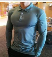 Camiseta De Compresión Para Hombre Manga Larga Ropa Deportiva Para Gimnasio Correr Fitness Senderismo Antirrash Sudadera Talla Grande - details 16