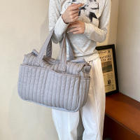 Bolso Maternidad Grande Organizador De Pañales Portátil Para Carricoche Bolsa De Viaje Con Mochila Estilo Tote Bag Cierre De Cremallera Material Principal Diverso - details 0