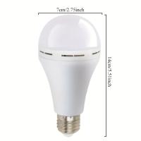 Bombilla LED Recargable De Emergencia E27 Con Agua Bombilla Mágica Inteligente Para Habitación Luz De Agua Recargable - details 1